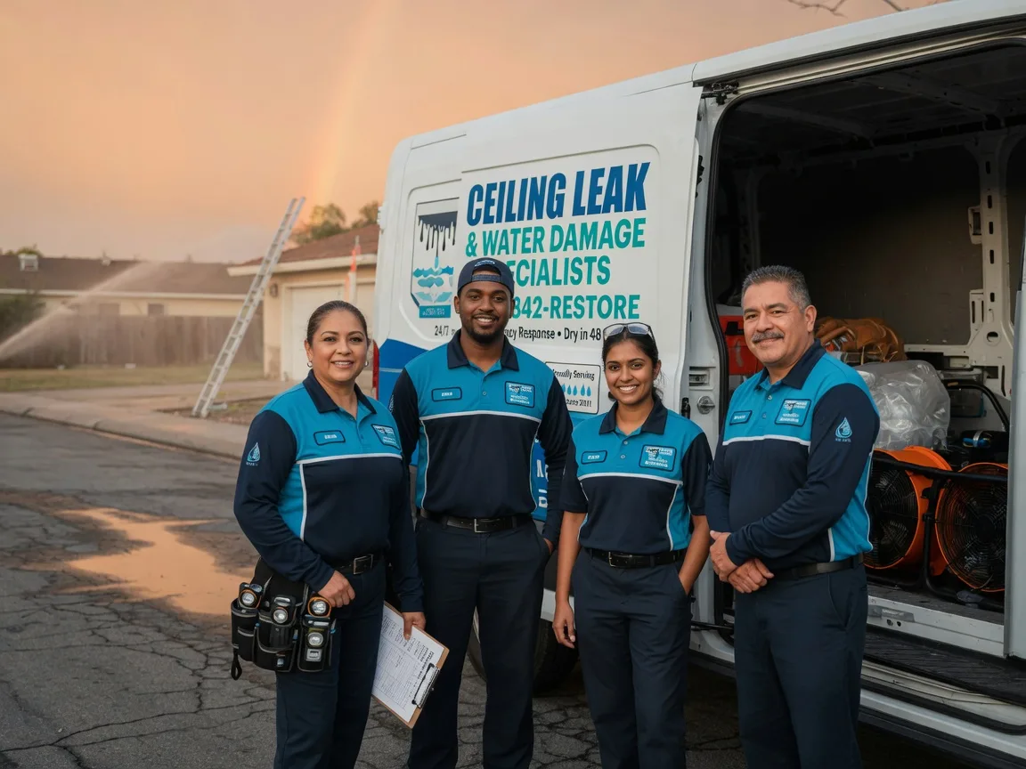 Ceiling Leak Cleanup company in Spring Glen, PA