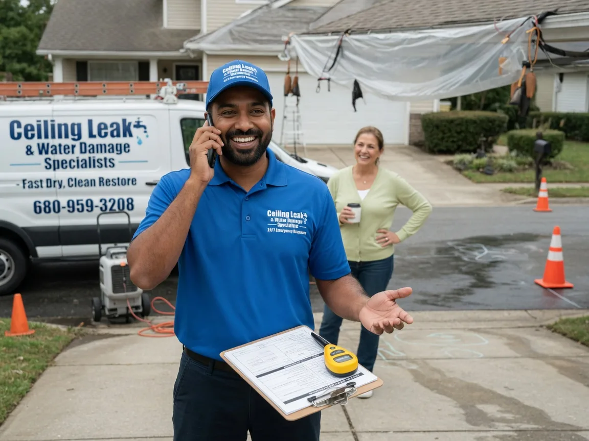 Ceiling Leak Cleanup Spring Glen, PA FAQs